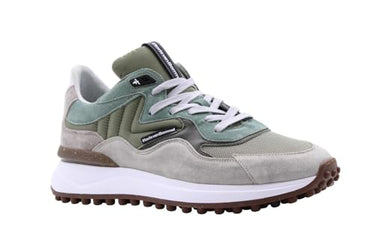 Floris van Bommel Sneaker NOPPI, Rauleder, Grün, Herren im Sale